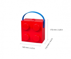 Lego, Lunchbox klocek z rączką - Czerwony (40240001)